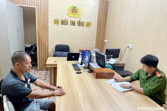 Khởi tố đối tượng say rượu gây rối trật tự Ngày hội Đại đoàn kết ở Cẩm Giàng