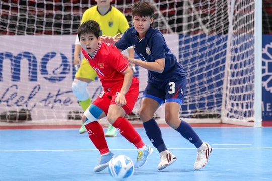 Đánh bại Thái Lan, tuyển nữ Việt Nam vô địch Futsal Đông Nam Á