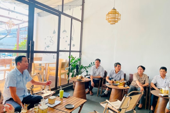 Ủy ban Kiểm tra Thành ủy Hải Dương tổ chức 'cà phê nghiệp vụ' triển khai công tác phục vụ Đại hội Đảng