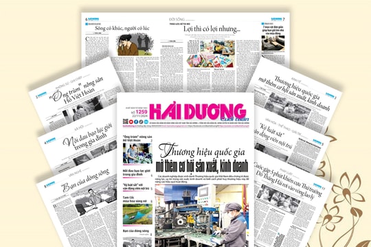 Tìm đọc báo Hải Dương cuối tuần