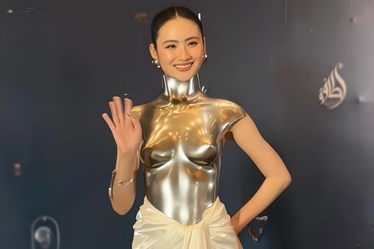 Vừa về nước, hoa hậu Ý Nhi lại gây tranh cãi
