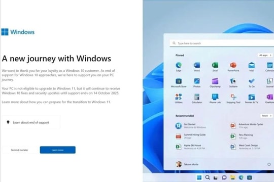 Quảng cáo của Microsoft đang làm phiền người dùng Windows 10