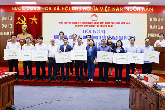 Dừng tiếp nhận ủng hộ đồng bào bị thiệt hại do bão số 3 từ ngày 9/12