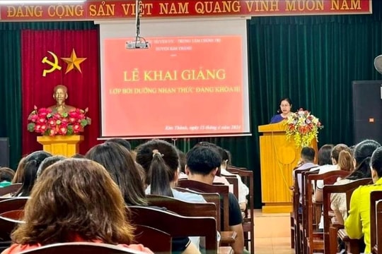 Kim Thành kết nạp đảng viên vượt kế hoạch