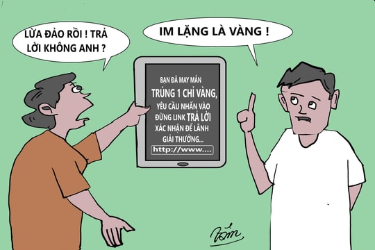 Đừng nhấp vào link lạ