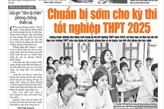 Xem gì trên báo Hải Dương ngày 27/11?