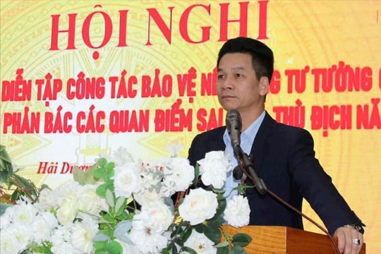 Hải Dương tích cực bảo vệ nền tảng tư tưởng của Đảng