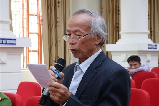 Cử tri thị trấn Tứ Kỳ đề nghị sớm hoàn thiện xây dựng đường tránh đường tỉnh 391