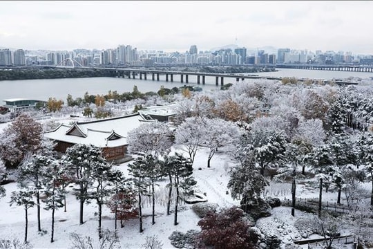Thủ đô Seoul (Hàn Quốc) hứng chịu bão tuyết tồi tệ nhất trong hơn 50 năm