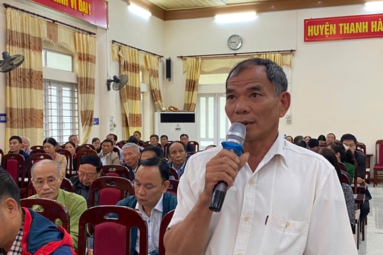 Cử tri Thanh Hà đề nghị cải tạo lại trạm bơm Cấp Tứ