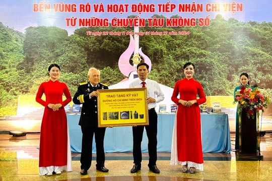 Xếp hạng Di tích quốc gia đặc biệt Đường Hồ Chí Minh trên biển