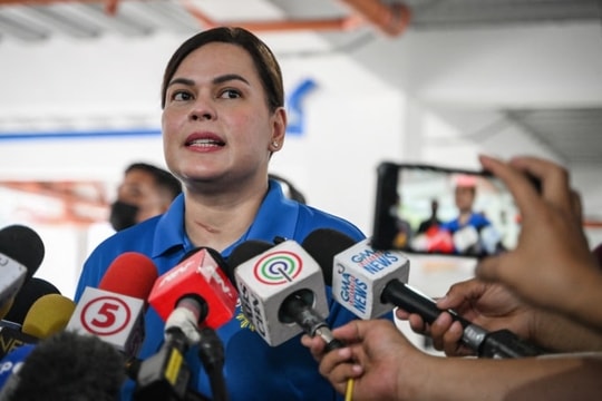Cảnh sát Philippines khởi tố Phó tổng thống