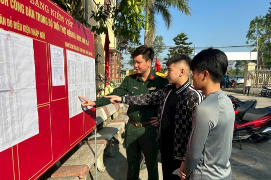 Học đến lớp mấy thì được đi nghĩa vụ quân sự?
