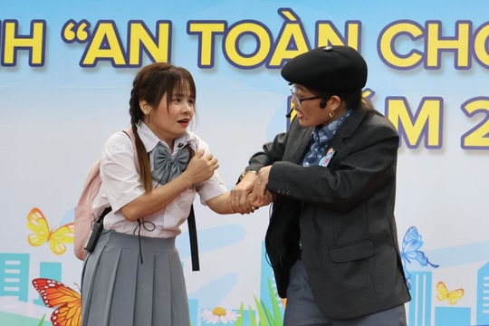 Nhiều cảm xúc tại chương trình giao lưu "An toàn cho phụ nữ và trẻ em"