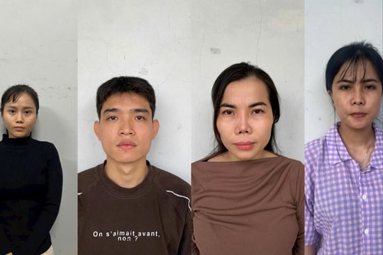 Lừa gọi điện trúng thưởng tivi, xe máy, 4 đối tượng bị Công an huyện Ninh Giang khởi tố