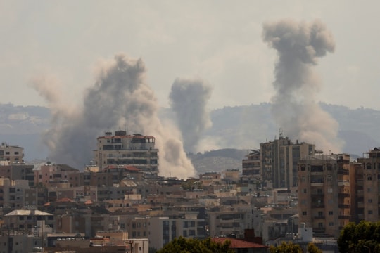 Israel không kích nhiều mục tiêu của Hezbollah tại Liban