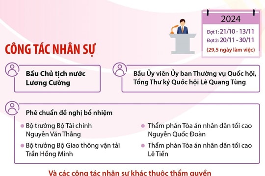 Những nội dung được quyết định tại Kỳ họp thứ 8 Quốc hội khóa XV