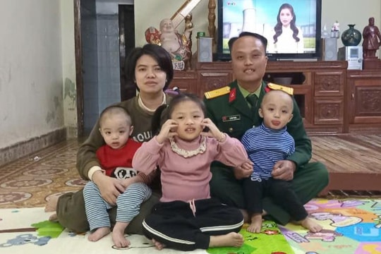 Gieo hạnh phúc cho gia đình quân nhân hiếm muộn ở Hải Dương