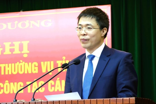 Đồng chí Nguyễn Ngọc Sẫm giữ chức Chánh Thanh tra tỉnh Hải Dương