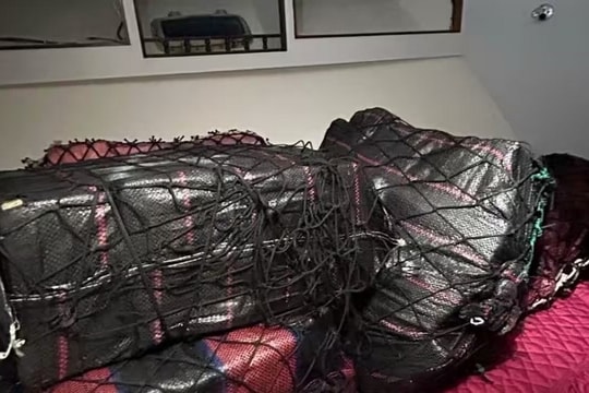 Australia thu giữ kỷ lục 2,3 tấn cocaine khi đột kích tàu đánh cá ngoài khơi