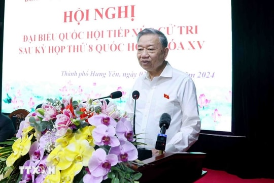 Tổng Bí thư Tô Lâm: Tinh giản không có nghĩa là cắt giảm một cách cơ học