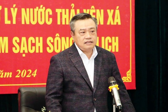 Sau yêu cầu của Tổng Bí thư Tô Lâm, Chủ tịch Hà Nội chốt ngày hồi sinh sông Tô Lịch