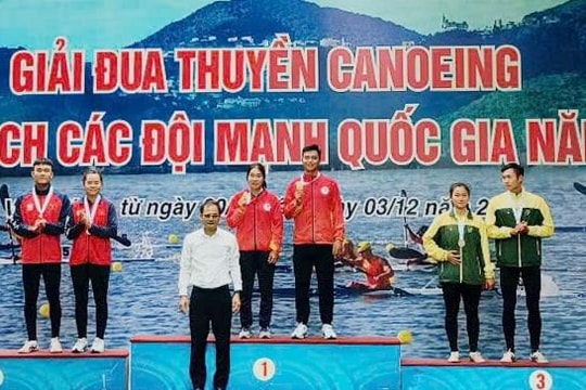 Hải Dương xếp thứ 3 Giải đua thuyền các đội mạnh quốc gia năm 2024