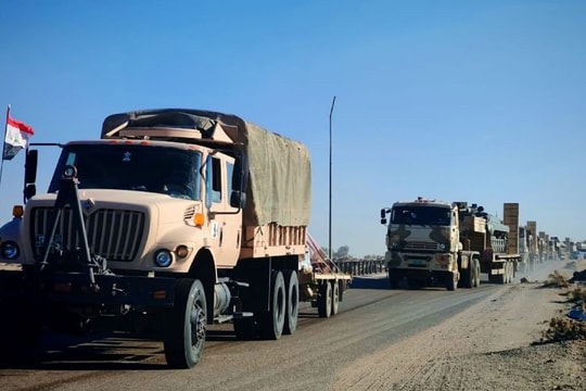 Lo ngại tình hình ở Syria, Iraq triển khai xe bọc thép tới biên giới