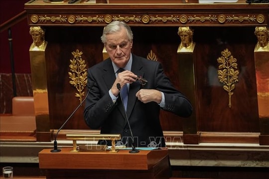 Thủ tướng Michel Barnier đệ đơn từ chức lên Tổng thống Pháp