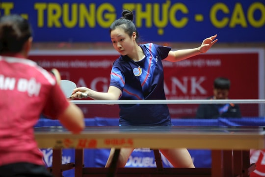 Các vận động viên nữ của Hải Dương bị loại khỏi Giải bóng bàn các tay vợt xuất sắc quốc gia