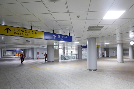 Nét độc đáo trong 3 ga ngầm tuyến metro số 1 của TP Hồ Chí Minh