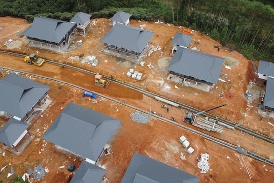 Diện mạo khu tái định cư Làng Nủ sau 80 ngày 'thần tốc' xây dựng