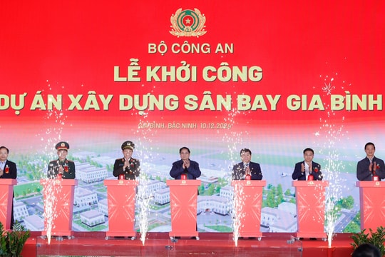Khởi công sân bay Gia Bình, cách TP Hải Dương 25 km