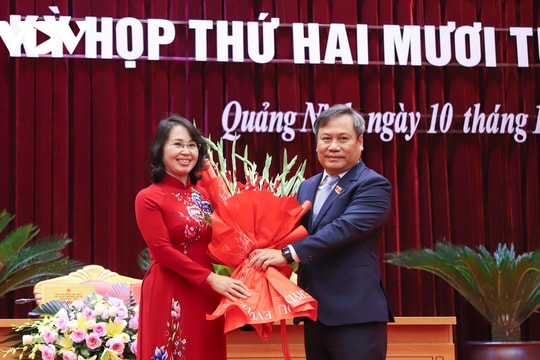 Tân Chủ tịch HĐND tỉnh Quảng Ninh quê Hải Dương