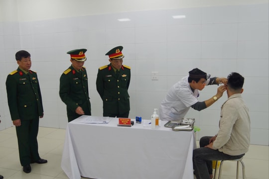 Hải Dương đã có 522 thanh niên tình nguyện nhập ngũ