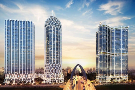 Ngắm 2 tòa nhà cao bậc nhất Hải Phòng đang thi công, nằm cạnh nhau và chung một chủ