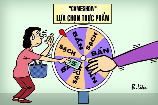 May rủi mua thực phẩm sạch