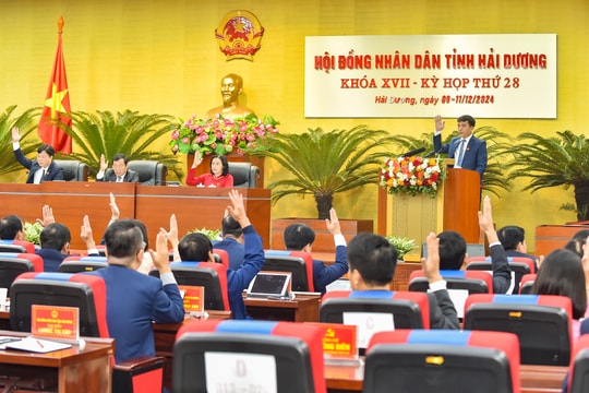 HĐND tỉnh Hải Dương thông qua nhiều chính sách quan trọng