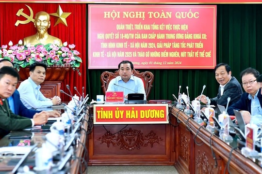 Ban Thường vụ Tỉnh uỷ Hải Dương yêu cầu các cấp uỷ, cá nhân báo cáo kết quả khắc phục hạn chế đã được chỉ ra
