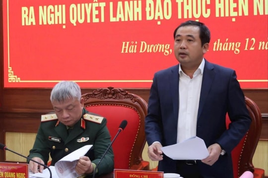 Đẩy nhanh tiến độ thực hiện đề án xây dựng khu vực phòng thủ