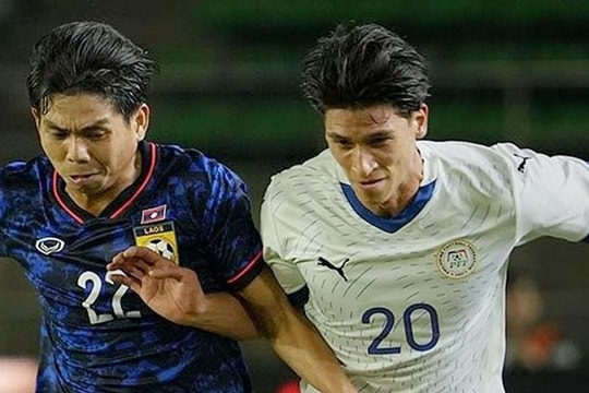 Lào 1 - 1 Philippines: Bất phân thắng bại