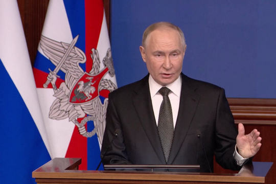 Tổng thống Putin: Phương Tây đẩy Nga đến ‘lằn ranh đỏ’, buộc Moskva phải đáp trả