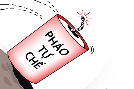 Đừng đùa với... pháo tự chế