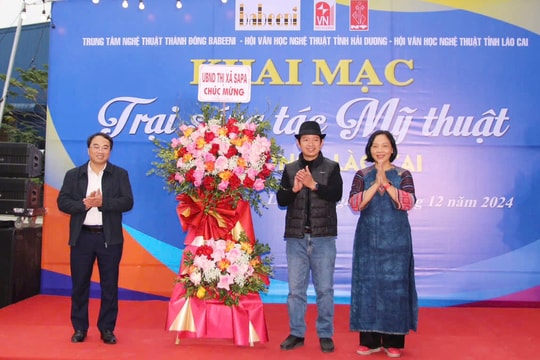 Khai mạc Trại sáng tác Mỹ thuật Hải Dương - Lào Cai