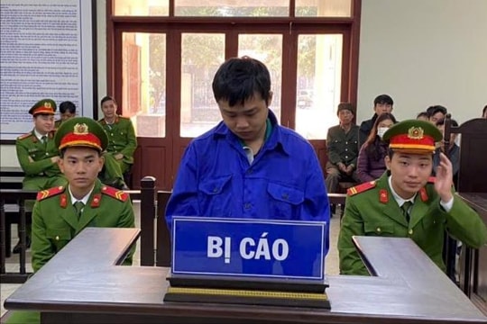 Kẻ cướp tiệm vàng bằng dao rọc giấy ở Thanh Hà lĩnh hơn 8 năm tù
