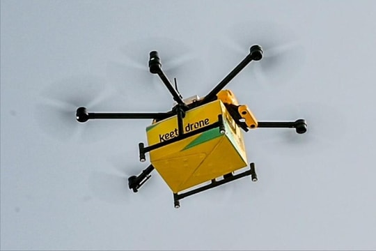 Dubai ra mắt dịch vụ giao hàng bằng UAV đầu tiên