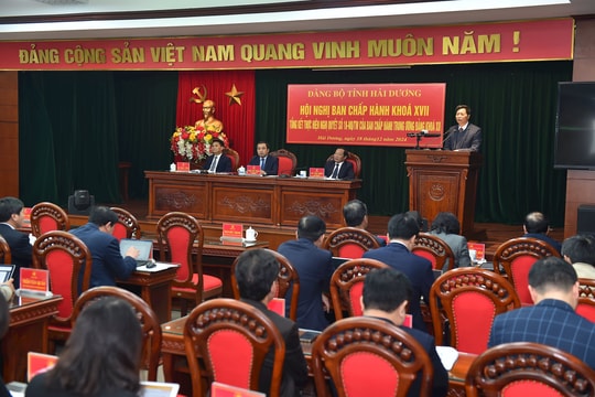 Bí thư Huyện uỷ Thanh Miện: Tinh gọn bộ máy cần đi đôi với nâng cao chất lượng cán bộ