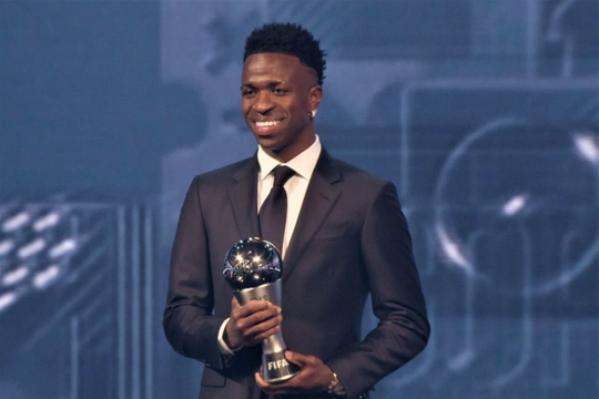 Vinicius đoạt danh hiệu FIFA The Best