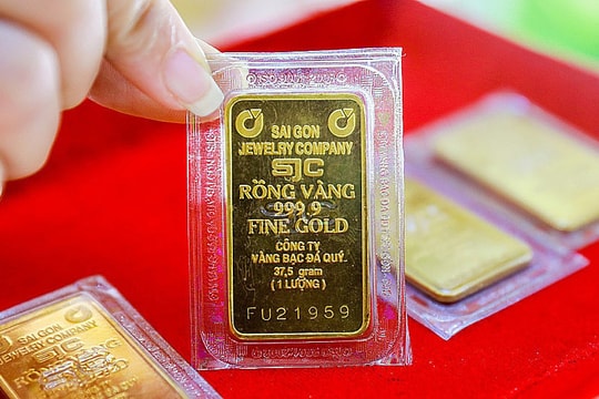 Giá vàng miếng SJC đảo chiều, tăng 500.000 đồng mỗi lượng