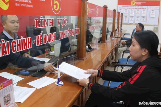 Mức hỗ trợ với công chức, viên chức làm việc tại bộ phận một cửa ở Hải Dương